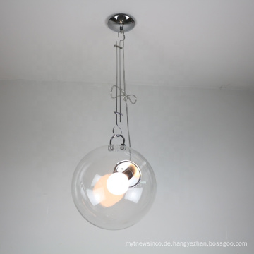 Nordic Pendelleuchte Antique Glass Ball Hanging Chandeliers Linearer Pendelleuchter
